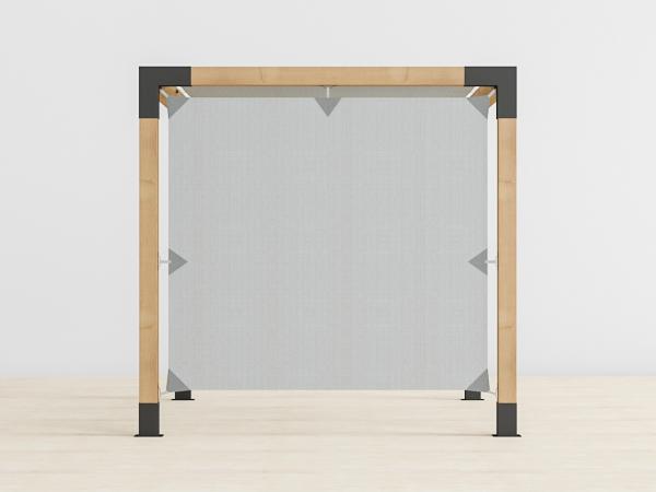 Pergola VEGAS - voľne stojaca na pätkách - 1 sekčná 2