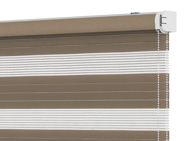 Roleta SOLID M - deň a noc - látka KRÉTA 1