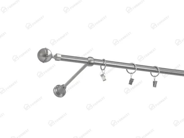 Garniža 16mm - 1rad - KALISTO CRYSTAL - satin