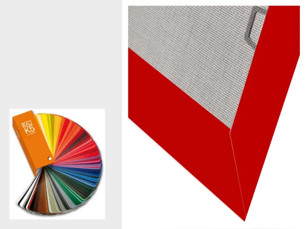 Sieťky na  OKNO - pevné MAX - farby RAL