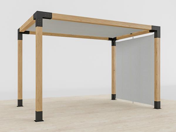 Pergola VEGAS - voľne stojaca na pätkách - 1 sekčná