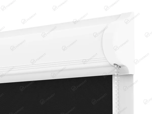 Roleta SWING LITE - látka Madagaskar 069 - čierna - (zatemňujúca) 2