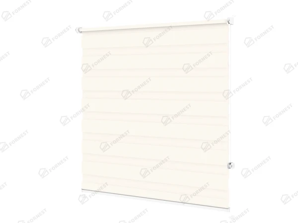 Roleta MINI - deň a noc - látka Zakynthos 03 - slonová kosť 1