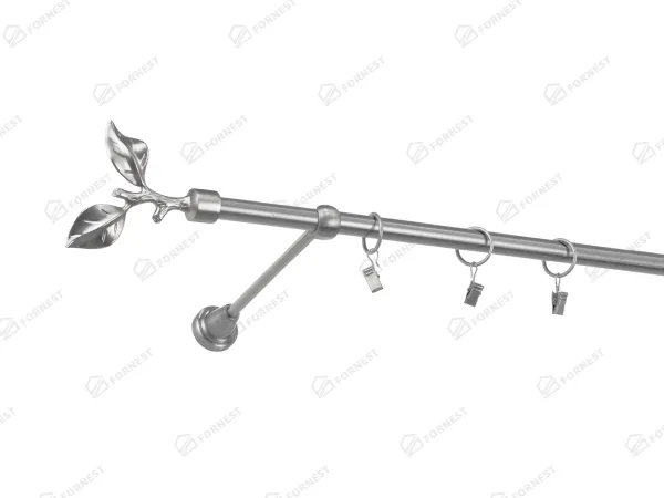 Garniža 16mm - 1rad - LIST ROSE - satin