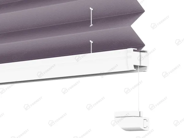 Plisé rolety LUX - látka Violet 11078 - PEARL 8