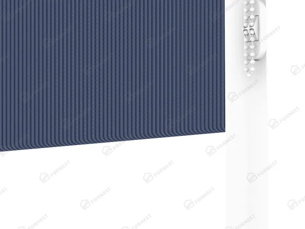 Roleta SWING - deň a noc - látka Bahama 1810 - tmavo modrá 4