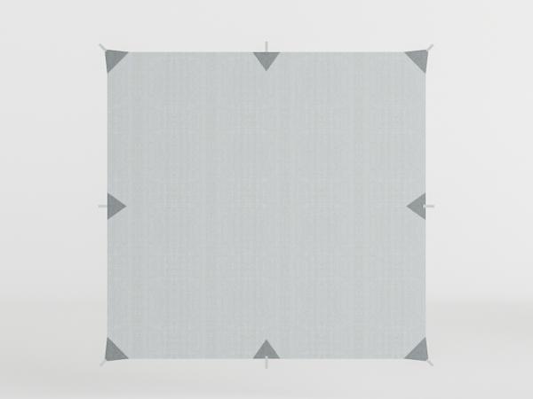 Tieniaca plachta so spodným úchytom