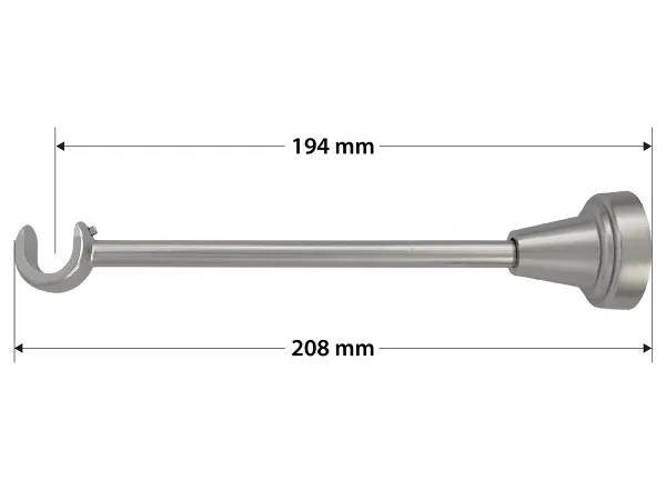 Garniža 16mm - 1rad - LIST ROSE - satin 3