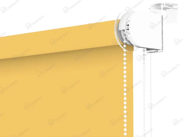 Roleta MINI - látka Madagaskar 059 - žltá - (zatemňujúca) 2