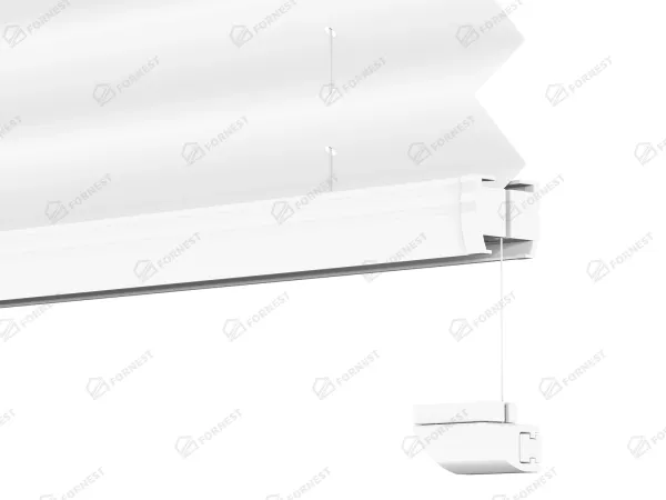 Plisé rolety LUX - látka Blossom white 11061- PEARL 8