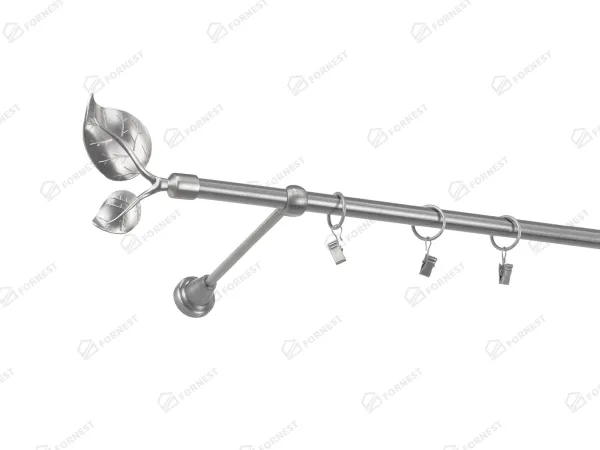 Garniža 16mm - 1rad - LIST VEĽKÝ - satin