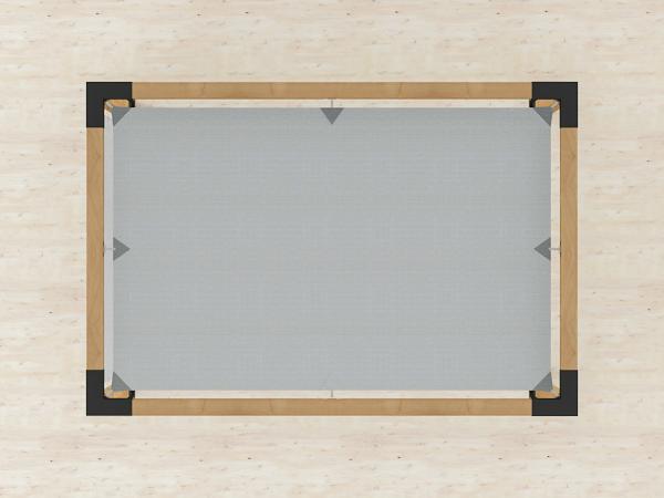 Pergola VEGAS - voľne stojaca so spodným vencom - 1 sekčná 1