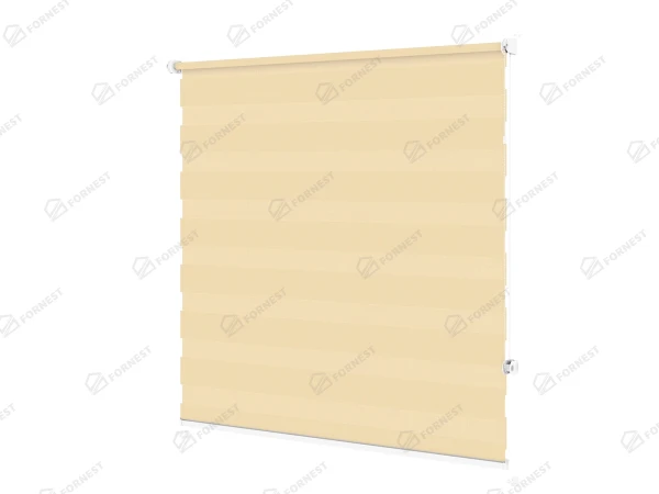 Roleta MINI - deň a noc - látka Zakynthos 05 - croissant 1