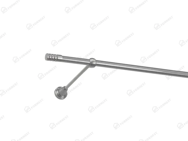 Garniža 16mm - 1rad - CYLINDER CRYSTAL - satin 1