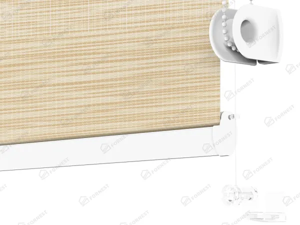 Roleta MINI - deň a noc - látka Maurícius 63 - svetlo žltá (borovica) 4