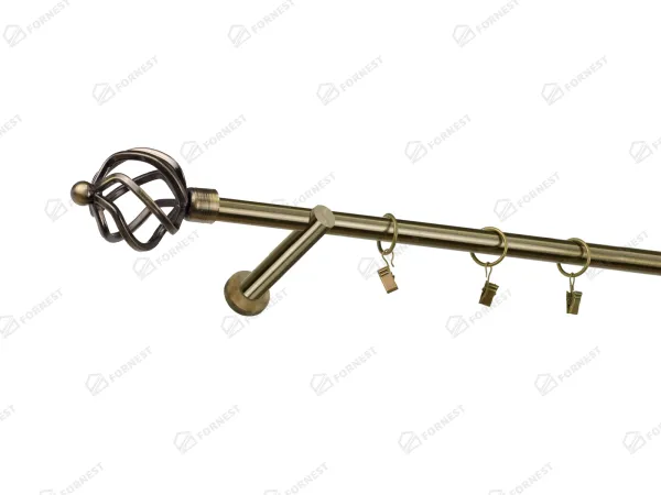 Garniža 19mm - 1rad - SPIRAL - antik