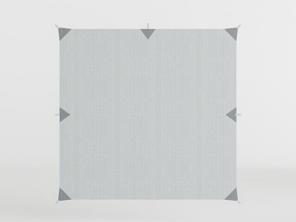 Tieniaca plachta bez spodného úchytu