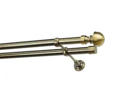 Garniža 25x25mm - 2rady - BOSTON - antik 1