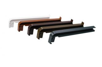 Vonkajšie hliníkové ohýbané parapety - biela RAL 9016 2