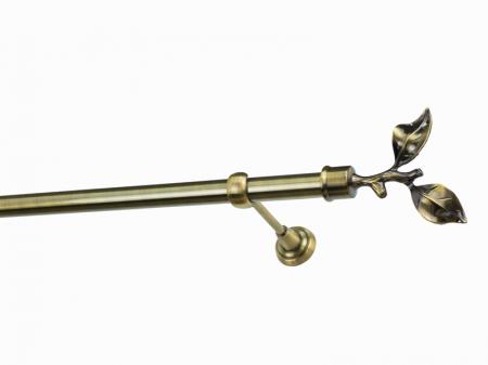 Garniža 25mm - 1rad - LIST ROSE - antik 1