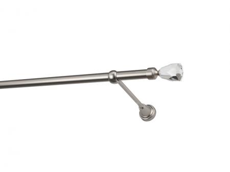 Garniža 19mm - 1rad - CRYSTAL CONE - satin 1