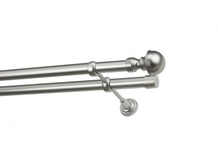 Garniža 25x25mm - 2rady - BOSTON - satin 1