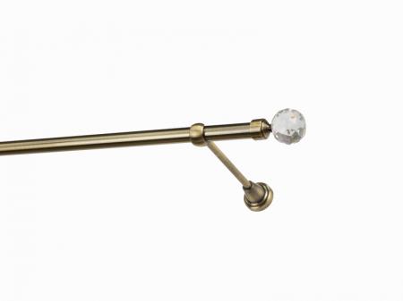 Garniža 19mm - 1rad - GUĽA CRYSTAL - antik 1