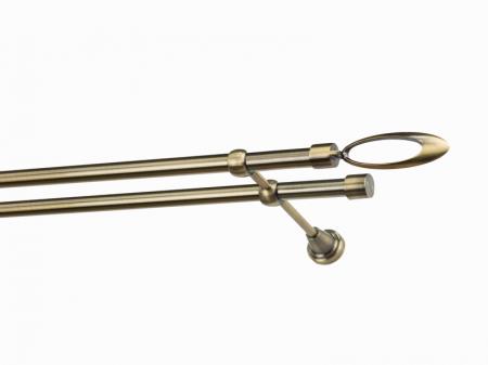 Garniža 19x19mm - 2rady - VENEZIA - antik 1