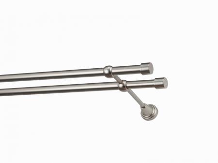 Garniža 19x19mm - 2rady - PULLO - satin 1