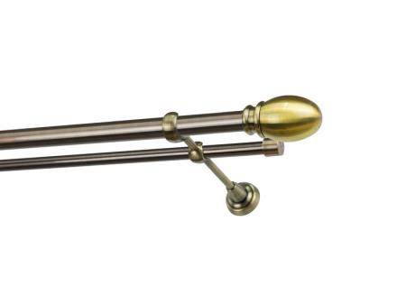 Garniža 25x16mm - 2rady - BELUNO - antik 1