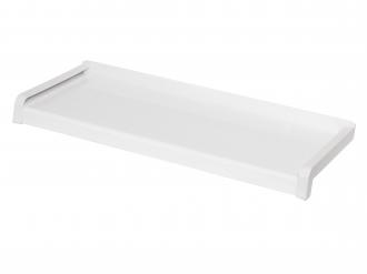 Vonkajšie hliníkové ohýbané parapety - biela RAL 9016