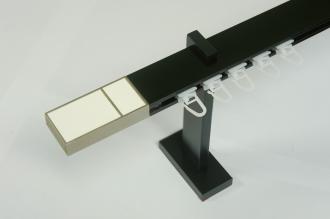 Garniža SQUARE LINE čierna 1dr. - kon. BOSS biela koža