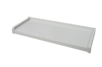 Vonkajšie oceľové parapety  -  RAL 9016 1