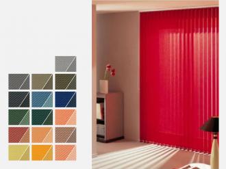 Vertikálne žalúzie  - látka SCREEN dvojstranná farebnosť