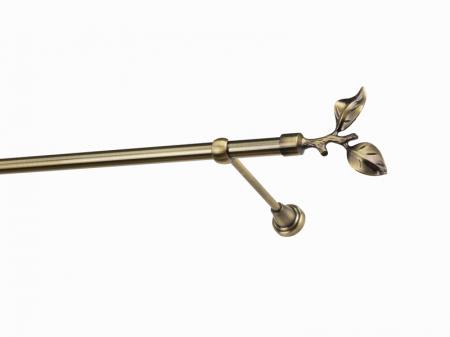 Garniža 19mm - 1rad - LIST ROSE - antik 1