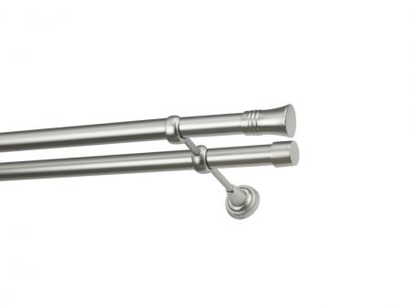 Garniža 25x25mm - 2rady - CAPRI - satin 1