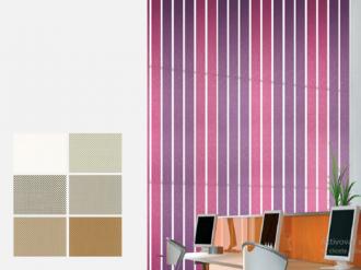 Dvojfarebné vertikálne žalúzie   - látka SCREEN