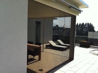 Sieťky na DVERE - PLISÉ jednostranné - bežné odtiene 4