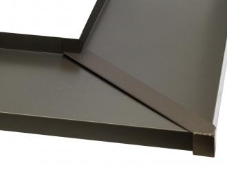 Hliníková spojka - 90° - nos 25mm - bronz elox 6003 1