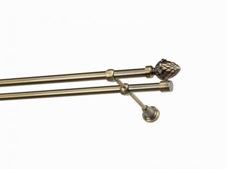 Garniža 19x19mm - 2rady - ŽALUĎ - antik 1