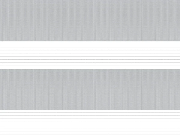 Roleta MINI - deň a noc - látka Zakynthos 12 - sivá